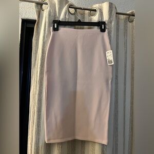 Elegant light pink  Pencil Skirt